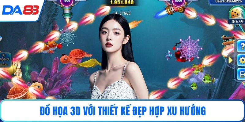 Đồ họa 3D với thiết kế đẹp hợp xu hướng